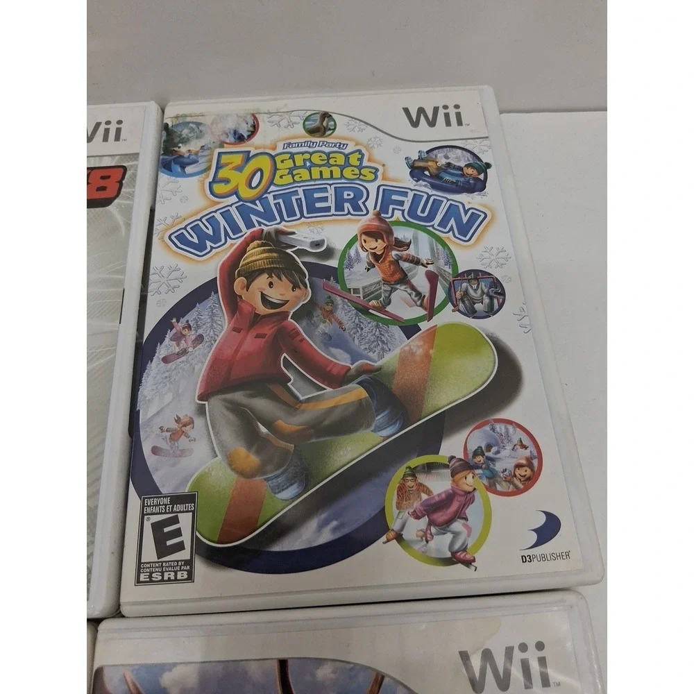Wii Games Lot Of 6 Used Good Condition